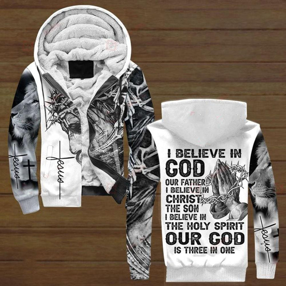 I Believe In God Our Father I Believe In Christ The Son I Believe In The Holy Spirit Out God Is Three In One ALL OVER PRINTED SHIRTS