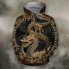 3D ALL OVER PRINT DRAGON IN CHINESE HOODIE