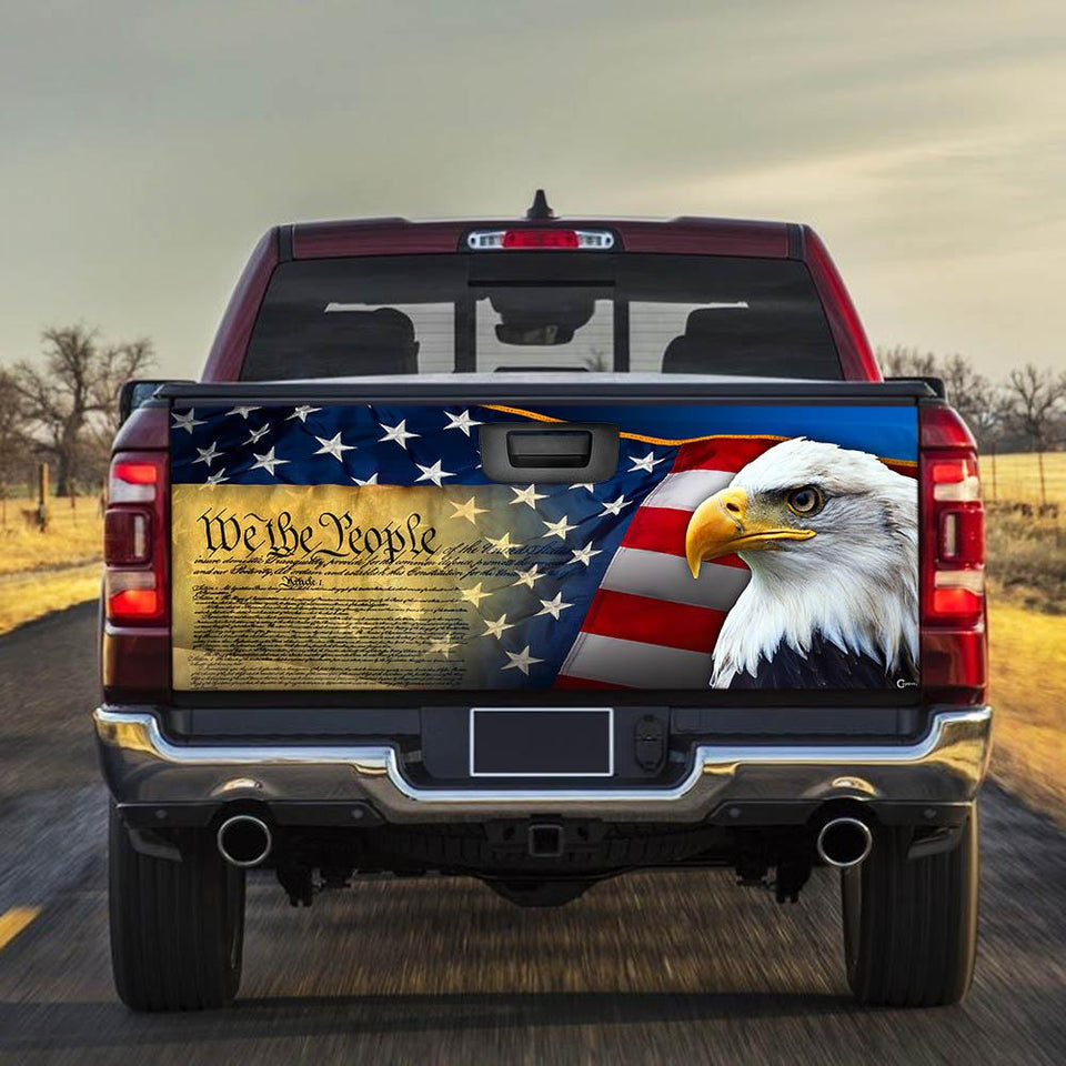 Truck Tailgate Decal Sticker Wrap Eagle Tailgate Wrap Sticker Decals For Trucks