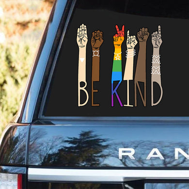 [ld1438-snf-lad]-black-pride-crack-car-sticker-black-lover