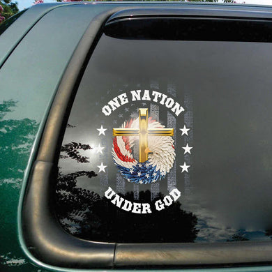 [ld1727-snf-lad]-america-crack-car-sticker-america-lovers