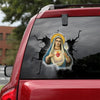 [ld0138-snf-lad]-mary-crack-car-sticker-mary-lover