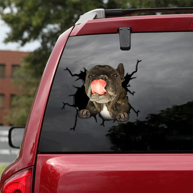 [th0524-snf-tpa]-frenchie-crack-car-sticker-dogs-lover