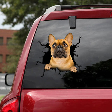 [th0526-snf-tpa]-frenchie-crack-car-sticker-dogs-lover