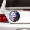 [sk0870-snf-lad]-unicorn-car-sticker-animals-lover