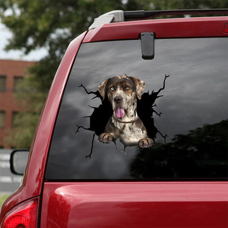 [ld0671-snf-lad]-catahoula-crack-car-sticker-dogs-lover