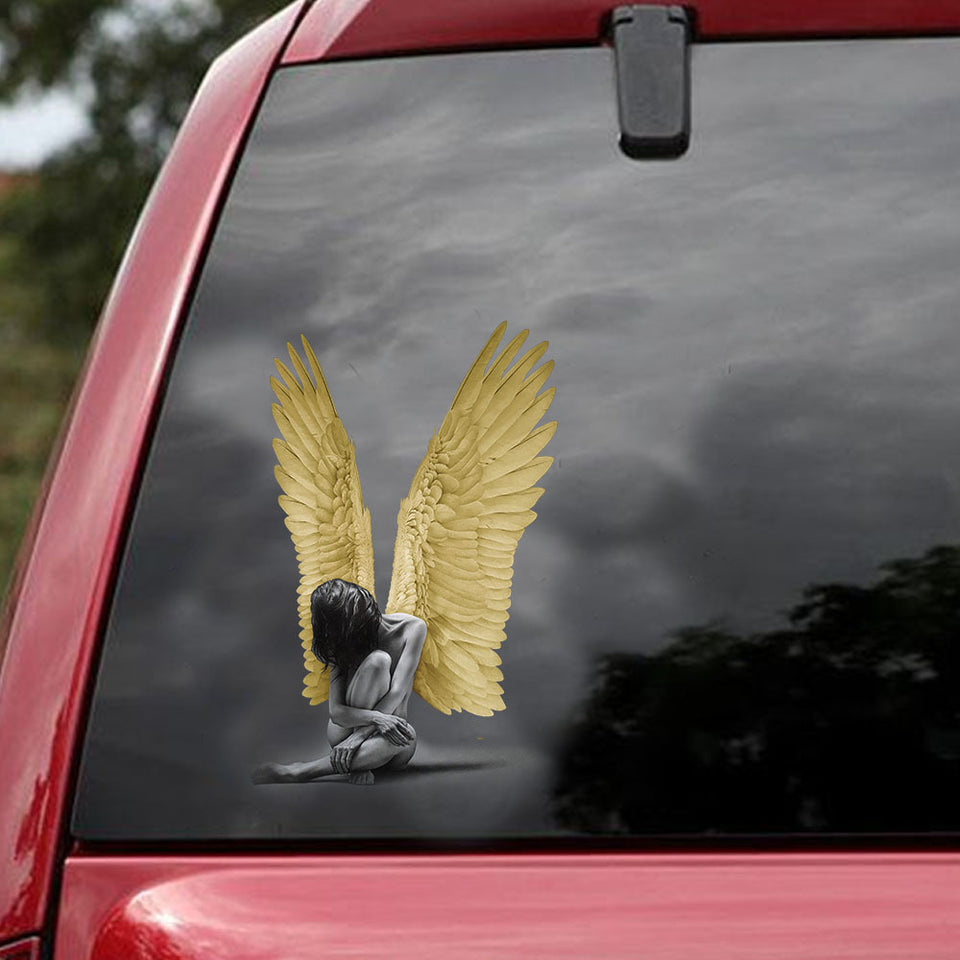 [ld1758-snf-lad]-angel-crack-car-sticker-angel-lovers