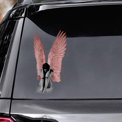 [ld1761-snf-lad]-angel-crack-car-sticker-angel-lovers