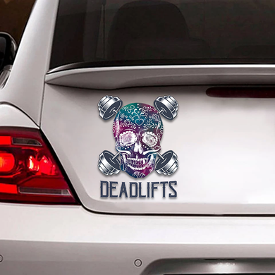 [sk1355-snf-tnt]-skull-strength-training-sticker-gym-lover