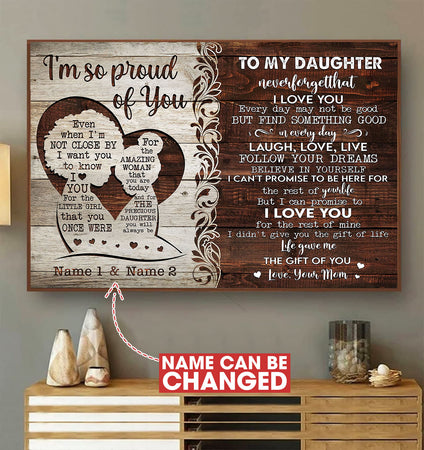 [ld1053-snf-lad]-black-mom-and-daughter-customized-poster