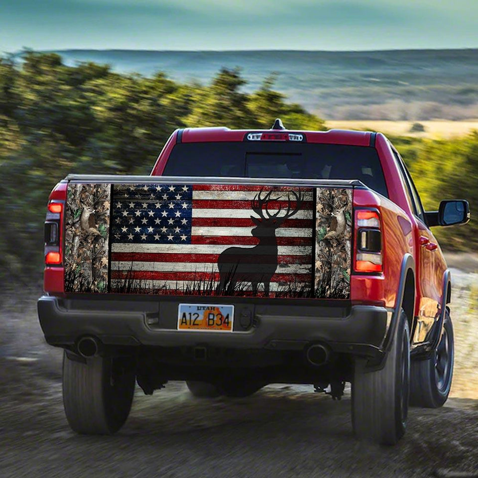 American Detruck Tailgate Decal Sticker Wrap Tailgate Wrap Decals For Trucks