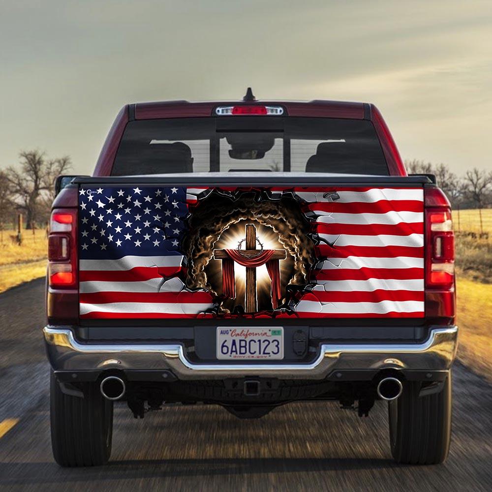 Truck Tailgate Decal Sticker Wrap God Tailgate Wrap Decals For Trucks