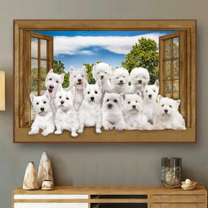 [ld0676-snf-lad]-west-highland-white-terrier-poster-dogs-lover