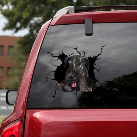 [ld0977-snf-lad]-cottish-terrier-crack-car-sticker-dogs-lover