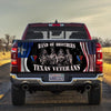 Texas Veterans truck Tailgate Decal Sticker Wrap Veteran Day Veteran Gifts Veteran Decoration Idea Band Of Brothers Tailgate Wrap Decals For Trucks