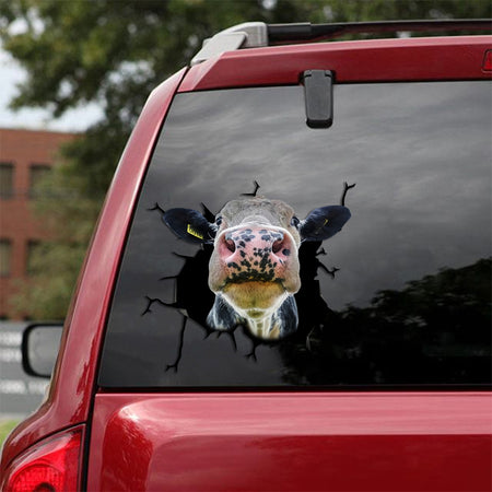 [sk1180-snf-tpa]-dairy-cow-crack-sticker-cattle-lover