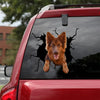 [sk1268-snf-lad]-german-shepherd-crack-car-sticker-dogs-lover