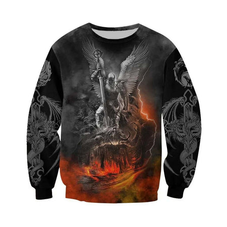 3D ALL OVER PRINTED DRAGON HOODIE NM050937