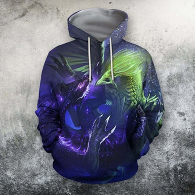 3D AOP DRAGON LOVER HOODIE