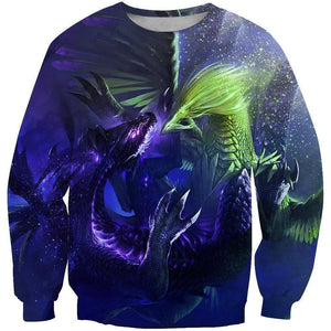 3D AOP DRAGON LOVER HOODIE