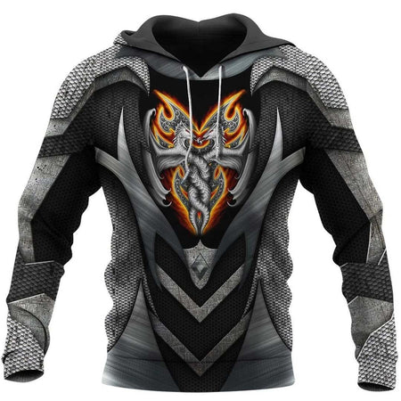 3D DRAGON ARMOR HOODIE NM050954