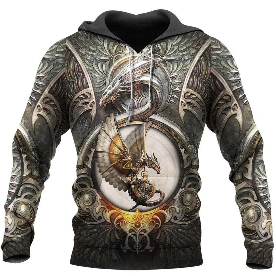 3D DRAGON ARMOR HOODIE NM050955