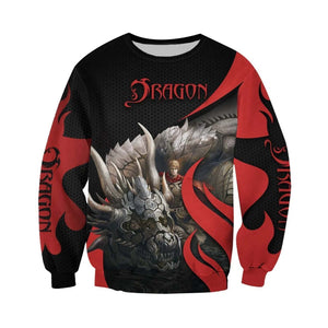 TATOO DUNGEONS AND DRAGONS ARMOR 3D HOODIE NM050960