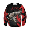 TATOO DUNGEONS AND DRAGONS ARMOR 3D HOODIE NM050960