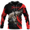 TATOO DUNGEONS AND DRAGONS ARMOR 3D HOODIE NM050960