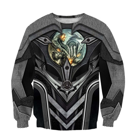 3D TATTOO AND DUNGEON DRAGON HOODIE HAC101203