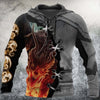 3D TATTOO AND DUNGEON DRAGON HOODIE HAC111201