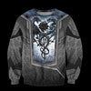 3D TATTOO AND DUNGEON DRAGON HOODIE HAC020114