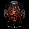 3D ARMOR TATTOO AND DUNGEON DRAGON HOODIE HAC140102