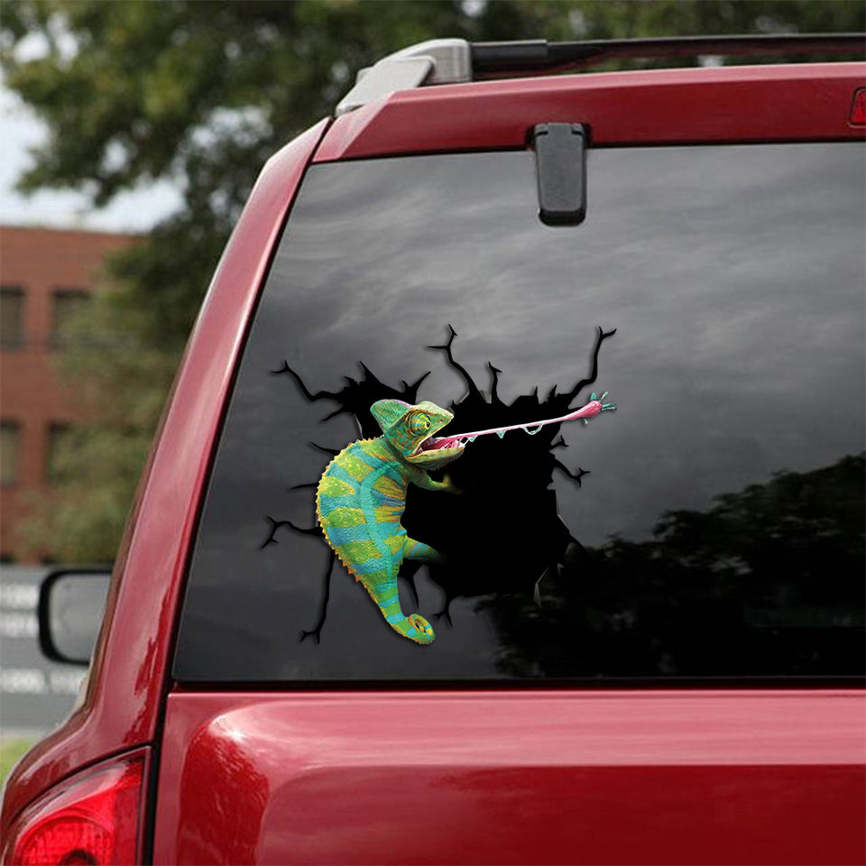 [th0122-snf-tpa]-chameleon-crack-car-sticker-
