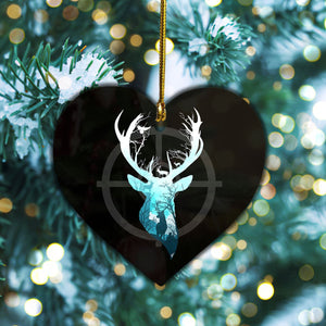 Deer Hunting, Christmas Ornament, Christmas Gift