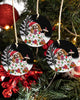 Cavalier King Colorful Present Gift For You Circle Ornament, Christmas Ornament, Christmas Gift