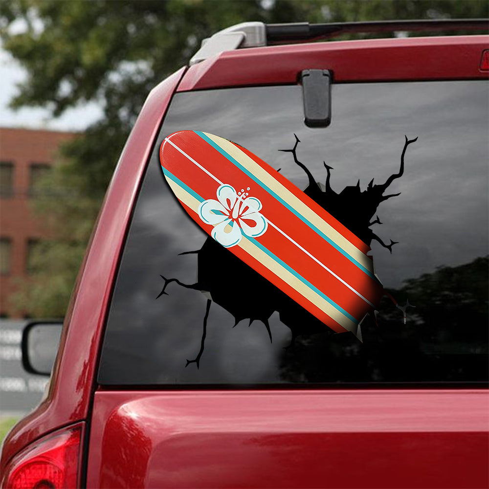 [ld0258-snf-tpa]-surfing-crack-car-sticker