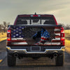 Horse American truck Tailgate Decal Sticker Wrap Mother's Day Father's Day Camping Hunting Wrap Decals For Trucks