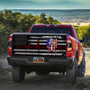 Thin Red Line truck Tailgate Decal Sticker Wrap Mother's Day Father's Day Camping Hunting Wrap Decals For Trucks