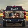 Deer American truck Tailgate Decal Sticker Wrap Mother's Day Father's Day Camping Hunting Wrap Decals For Trucks