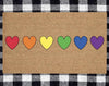 Pride Indoor Outdoor Doormat Floor Mat Funny Gift Ideas Love is
