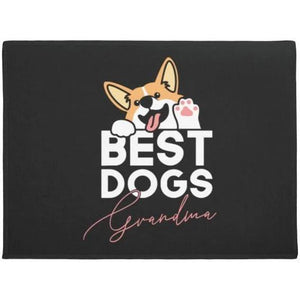 Best Dogs Grandma Welcome Mat House Warming Gift Home Decor Gift For Doglovers Funny Indoor Outdoor Doormat Floor Mat Funny Gift Ideas