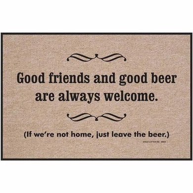 If We'Re Not Home Just Leave The Beer Indoor And Outdoor Indoor Outdoor Doormat Floor Mat Funny Gift Ideas Warm House Gift Welcome Mats Birthday Gift