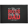 Daddy My Boss Calls Me Dad Indoor Outdoor Doormat Floor Mat