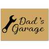 Dad's Garage Welcome Welcome Mat Housewarming Gift Home Decor