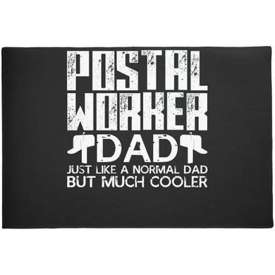 Postal Worker Dad  Funny Welcome Mat Housewarming Gift Home Decor Funny Indoor Outdoor Doormat Floor Mat Funny Gift Ideas
