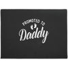 First Time Dad Promoted To Daddy  Welcome Mat Housewarming Gift Home Decor Funny Gift Ideas Gift For Dad Lovers