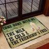 Come With Almond Milk Indoor and Outdoor Indoor Outdoor Doormat