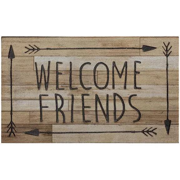 Home Welcome Friends Welcome Funny Indoor Outdoor Doormat Floor