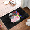 Day of the Dead Suger Skull With Flowers Super Indoor
